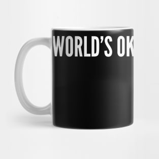 World's Okayest Hacker (text v4) Mug
